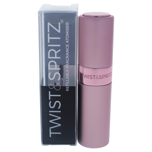 Twist & Spritz Light Pink Unisex Atomiser 8ml Refillable Spray