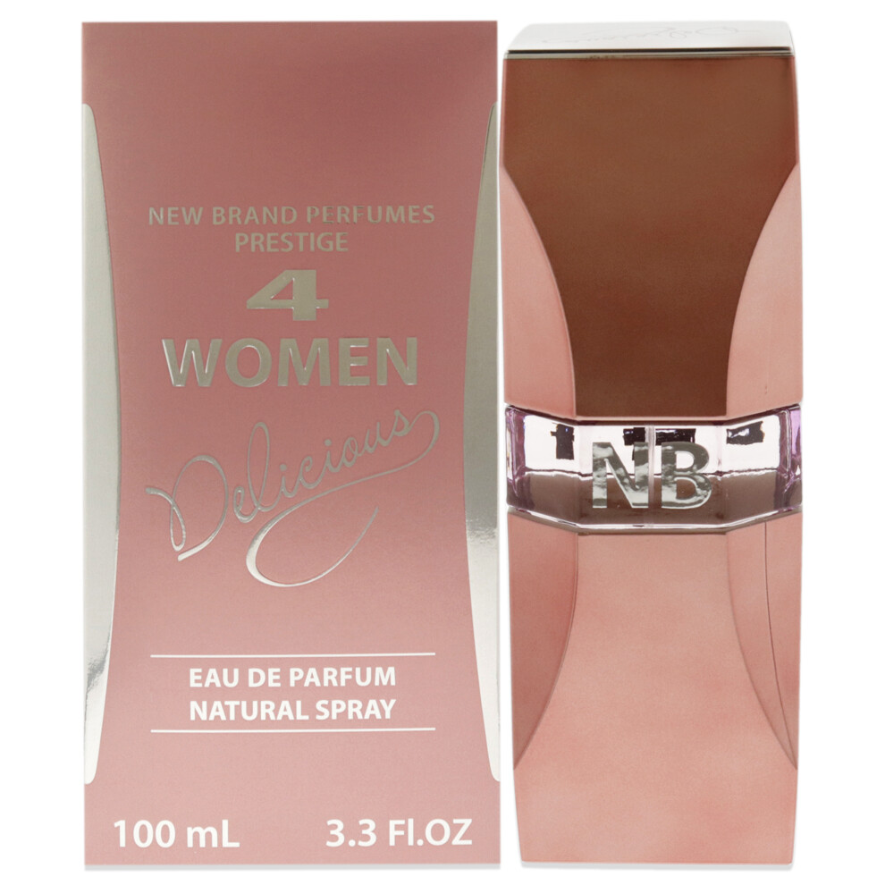 New Brand 4 Women Delicioud For Women 3.3 Oz Edp Spray