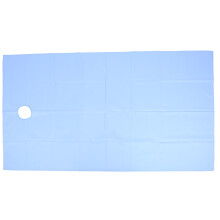 Blauer SkinFriendly SPA Massage-Tischbezug 115x200cm