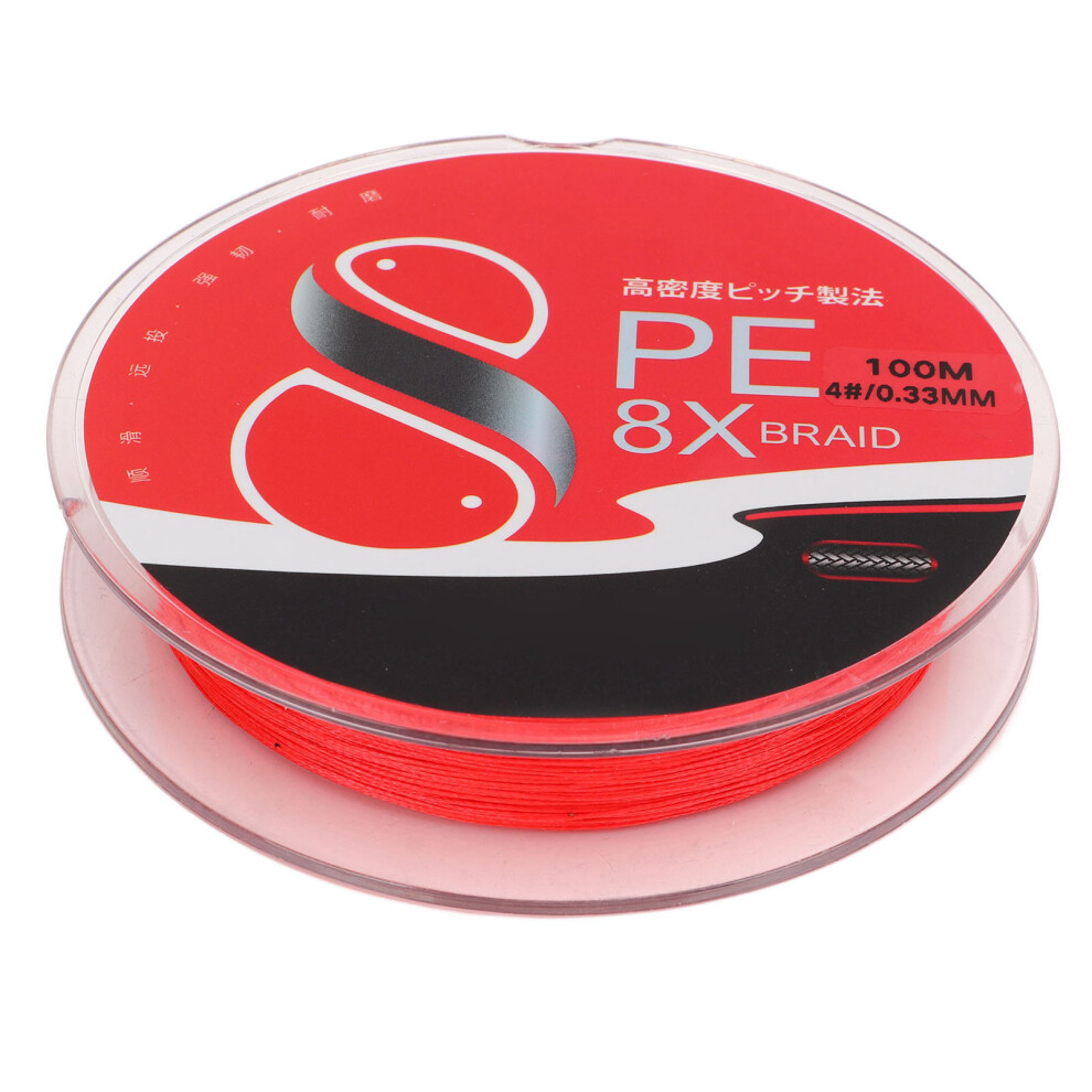 8 Strands Braided Fishing Line 100m 22.7kg Strong Force for Lure-image-OPC-PMX9MFZ-NEW