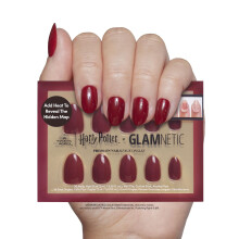 Harry Potter x Glamnetic Press On Nails - Marauder's Map | Barva menc grafika Krtk ovln falen nehty Opakovane pouiteln tycinka na falen n