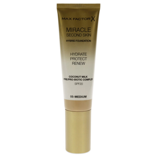 Max Factor (05 Medium) Max Factor Miracle Second Skin Hydrating Foundation