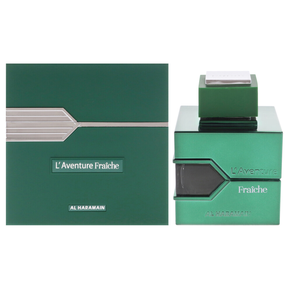 Al Haramain L'aventure Fraiche By Extrait De Parfum 3.33Oz/100Ml Spray New