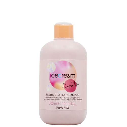 Ice Cream Keratin Restructuring Shampoo - Shampoo Ristrutturante 300ml