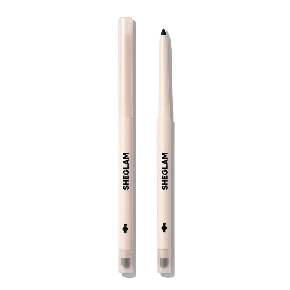 Sheglam Black Gel Glide Eyeliner Pencil Creamy Waterproof Smudgeproof Longwearing Eyeliner