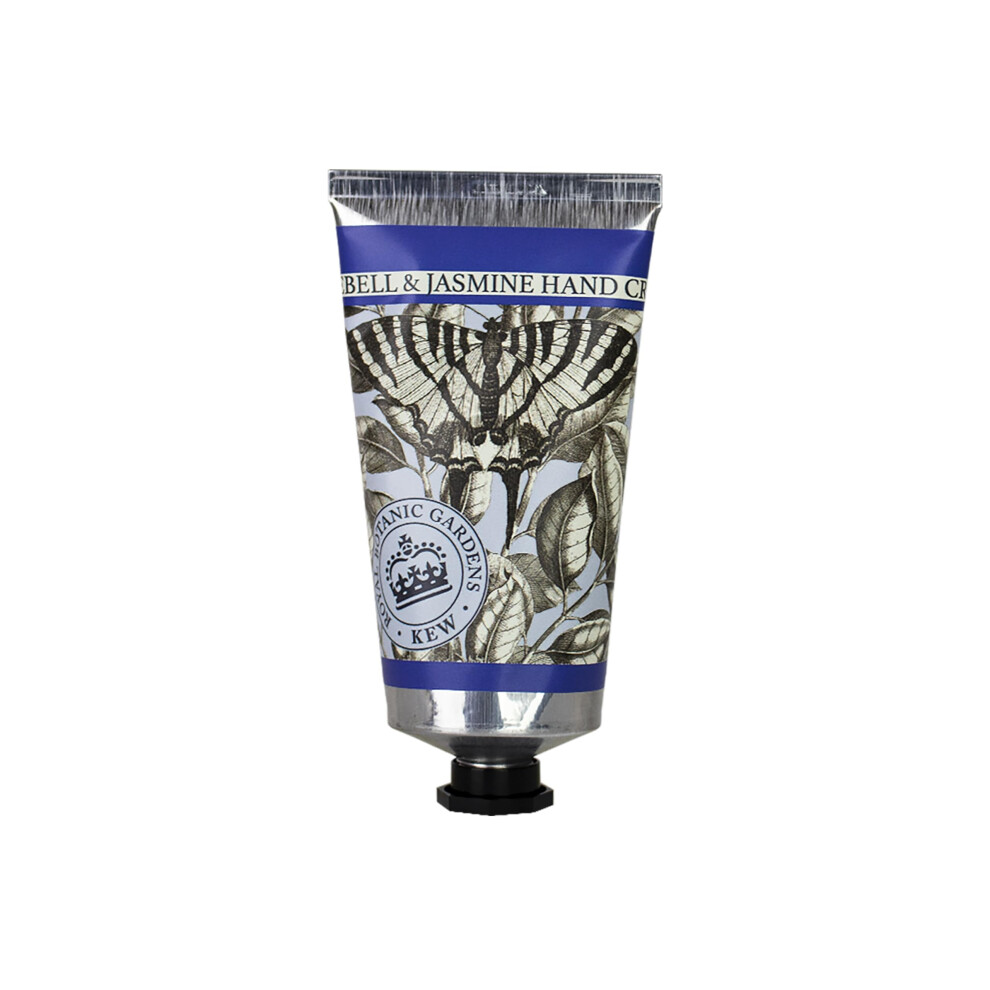 The English Soap Com Cream/Pink (Kew Bluebell & Jasmine Hand Single Pack) Royal Botanical Gardens, Kew Pineapple & Lotus Hand 75Mls