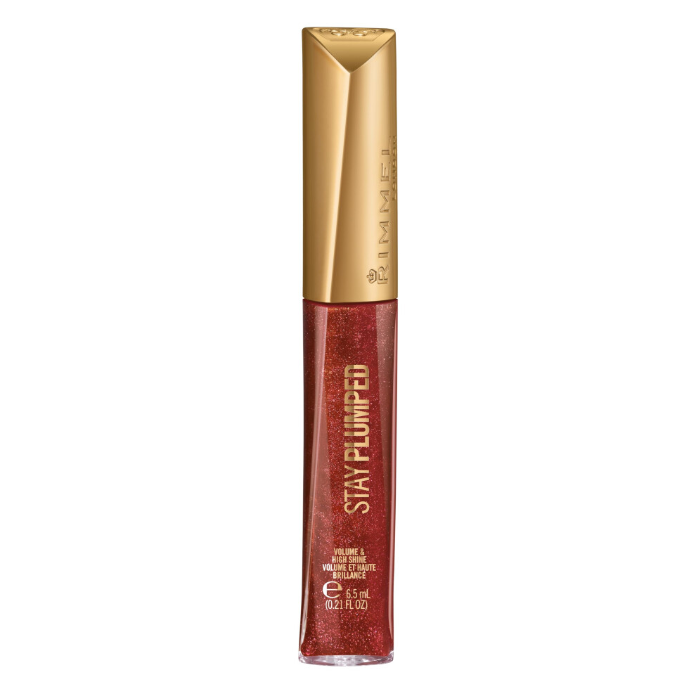 Rimmel Bronze Stay Plumped Lip Gloss 760 Suga Pack Of 1