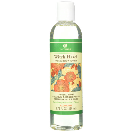 BretanBretna Witch Hazel Toner Geranium Hyben 8,75 fl oz