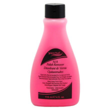 Super Nail 4oz NonAbrasive Polish Remover til naturlige kunstige negle Pink 4 Fl Oz (401_1)