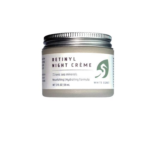 White Egret Retinol Night Cream, 2 Ounce