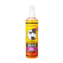 AllDay Locks Braid Oil | Beroliger fugter t?r og kl?ende hovedbund | N?rende beroligende beskyttende olie | Forynger & opfrisker Fletninger L?se