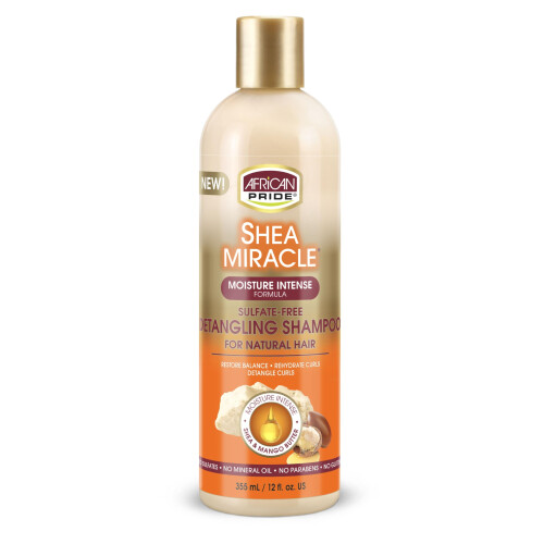 African Pride Shea Butter Miracle ontwarrende shampoo 12 ounce