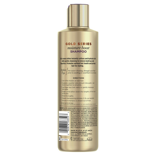 Pantene Gold Series Shampoo Moisture Boost 9.1 Ounce (270ml) 1