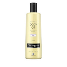 Neutrogena Aceite corporal ligero sin fragancia para piel seca Hidratante transparente en frmula ligera de ssamo 8.5 fl. onz