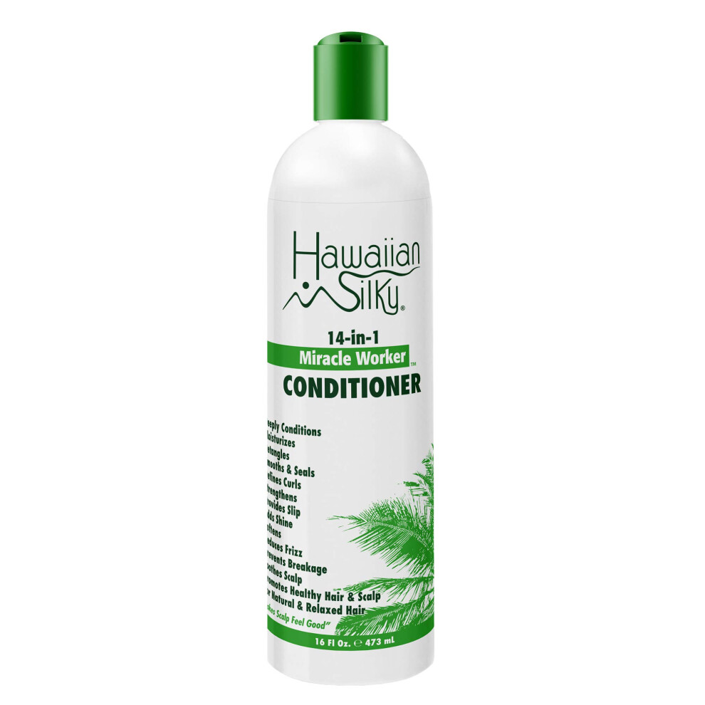 Hawaiian Silky 14 In 1 Miracle Worker Conditioner 16Oz