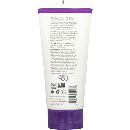 Andalou - Lavender Thyme Refreshing Shower Gel 1