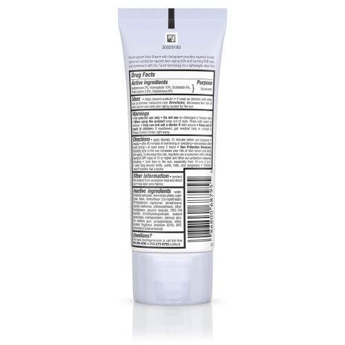 Neutrogena Neutrogena Ultra Sheer Dry-Touch SPF 45 Sunscreen Lotion, 88 ml 1