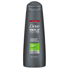 Dove Men+Care Fortifying 2 in 1 Shampoo and Conditioner for Normal to Oily Hair Fresh and Clean with Caffeine Helps Strengthen and Nourish Hair 40 oz