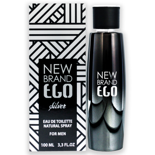 Ego Silver af New Brand for Men - 3,3 oz EDT Spray