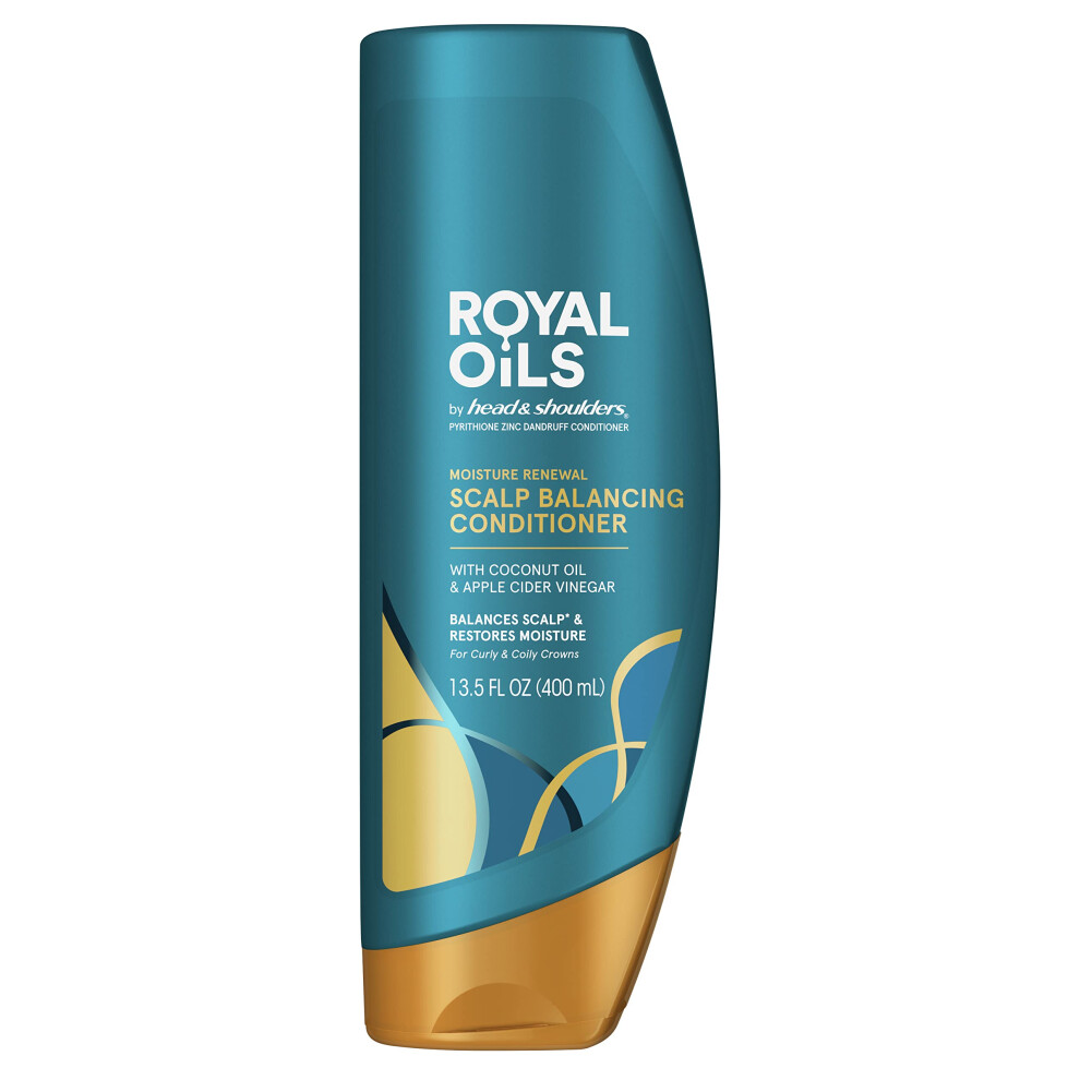 Head & Shoulders Head And Shoulders Conditioner, Moisture Renewal, Anti Dandruff Treatment And Scalp Care, Royal Oils Collection With