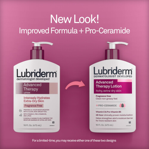 Lubriderm Advanced Therapy Lotion 16 fl. oz / 473 ml (2 Pack) 2
