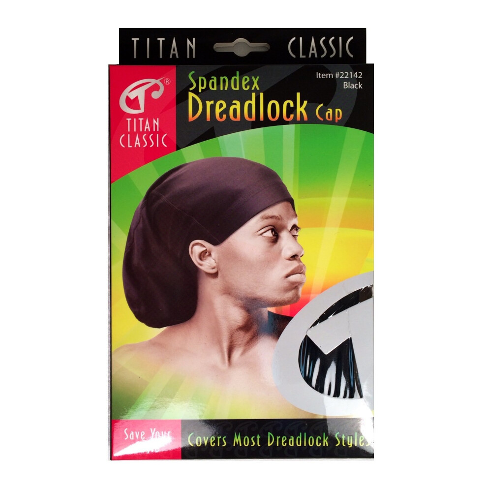 Titan Unisex Classic Spandex Dreadlock Cap 1 Ea 1Count