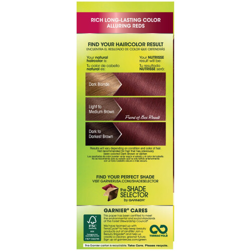 Garnier Garnier Nutrisse Farbcreme, 56 Mittel Rötlich Braun 1 Stk (3er Pack) 2