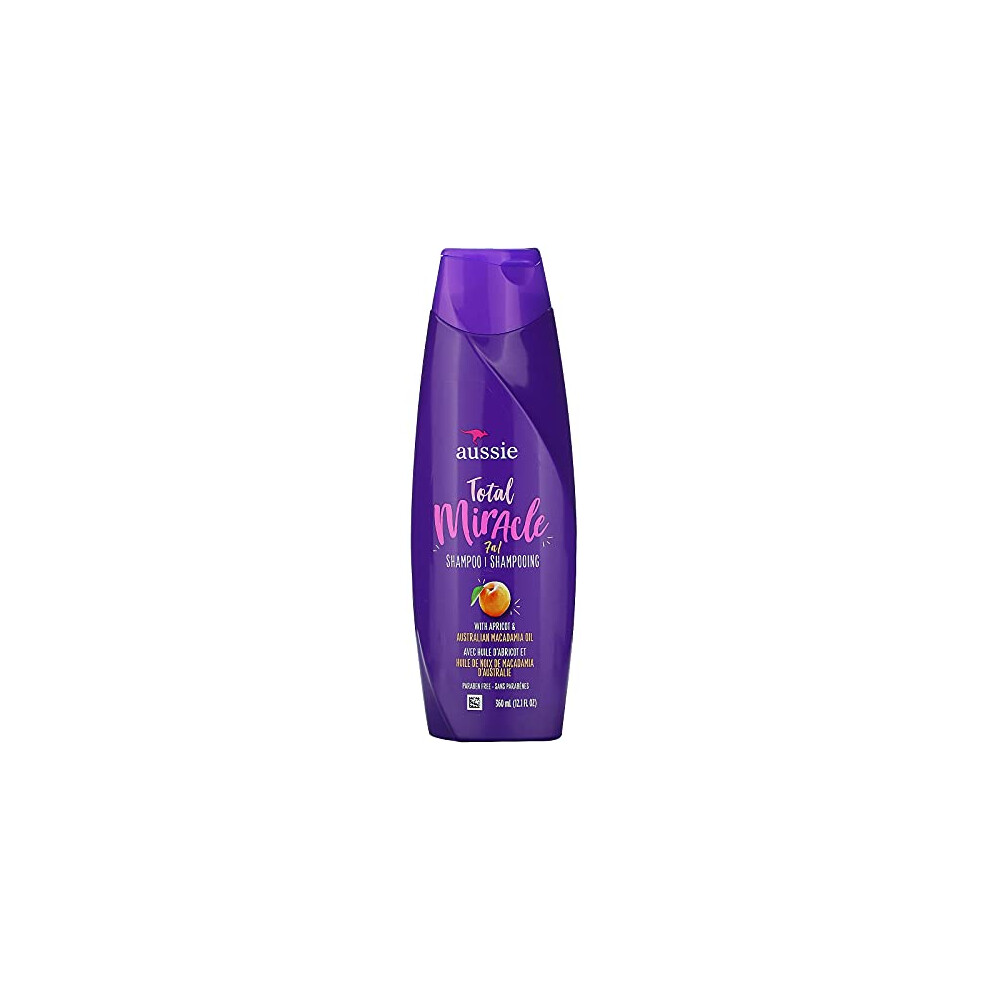Aussie Total Miracle Collection 7N1 Shampoo 12.1 Fluid Ounce