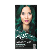 Splat Hair Splat Rebellious Colors 30 Wash Zestaw do koloryzacji włosów Midnight Jade 6 Oz