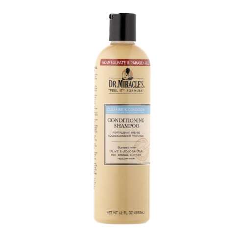 Dr. Miracles Cleanse & Condition Shampoo 12 oz (6 Pack)