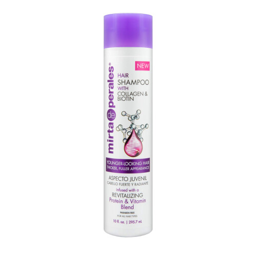 Mirta De Perales Shampoo con collagene e biotina 10 fl oz.