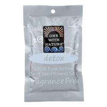 One with Nature, Dead Sea Spa, Mineral Salts, Fragrance Free, 70g
