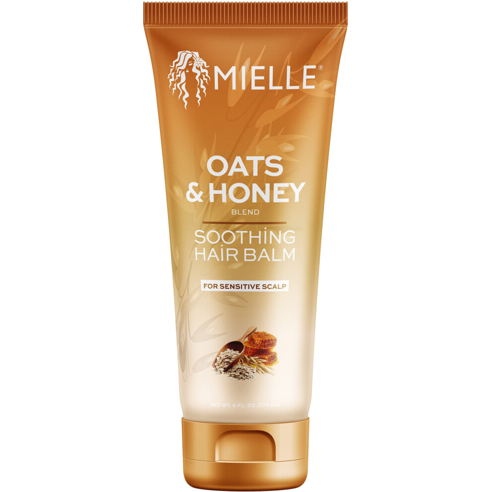 Photos - Hair Product MIELLE OATS & HONEY HAIR BALM 8 OZ Mielle003OH