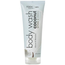 EDEN BodyWorks Coconut Shea Body Wash | 8 oz | Rens blidt Heal & Moisturize Skin - Frisk duft