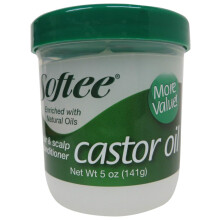 Softee Castor Oil Haar- en hoofdhuidconditioner 5 Ounce