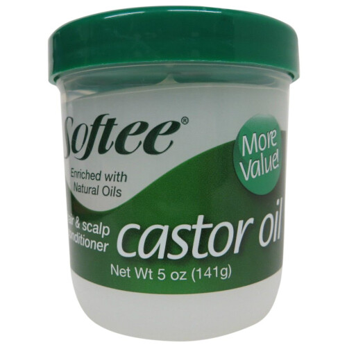 Softee Castor Oil Haar- en hoofdhuidconditioner 5 Ounce