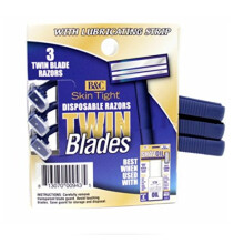 Rasoi usa e getta B&C Skin Tight 3 conteggi