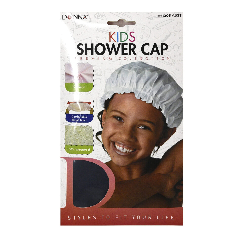 Donna Collection Kids Shower Cap
