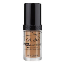 L.A. Girl Pro Coverage Vloeibare Foundation, Beige, 0.95 Fl Oz