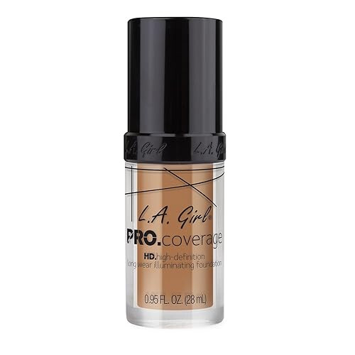 L.A. Girl Pro Coverage Vloeibare Foundation, Beige, 0.95 Fl Oz 1