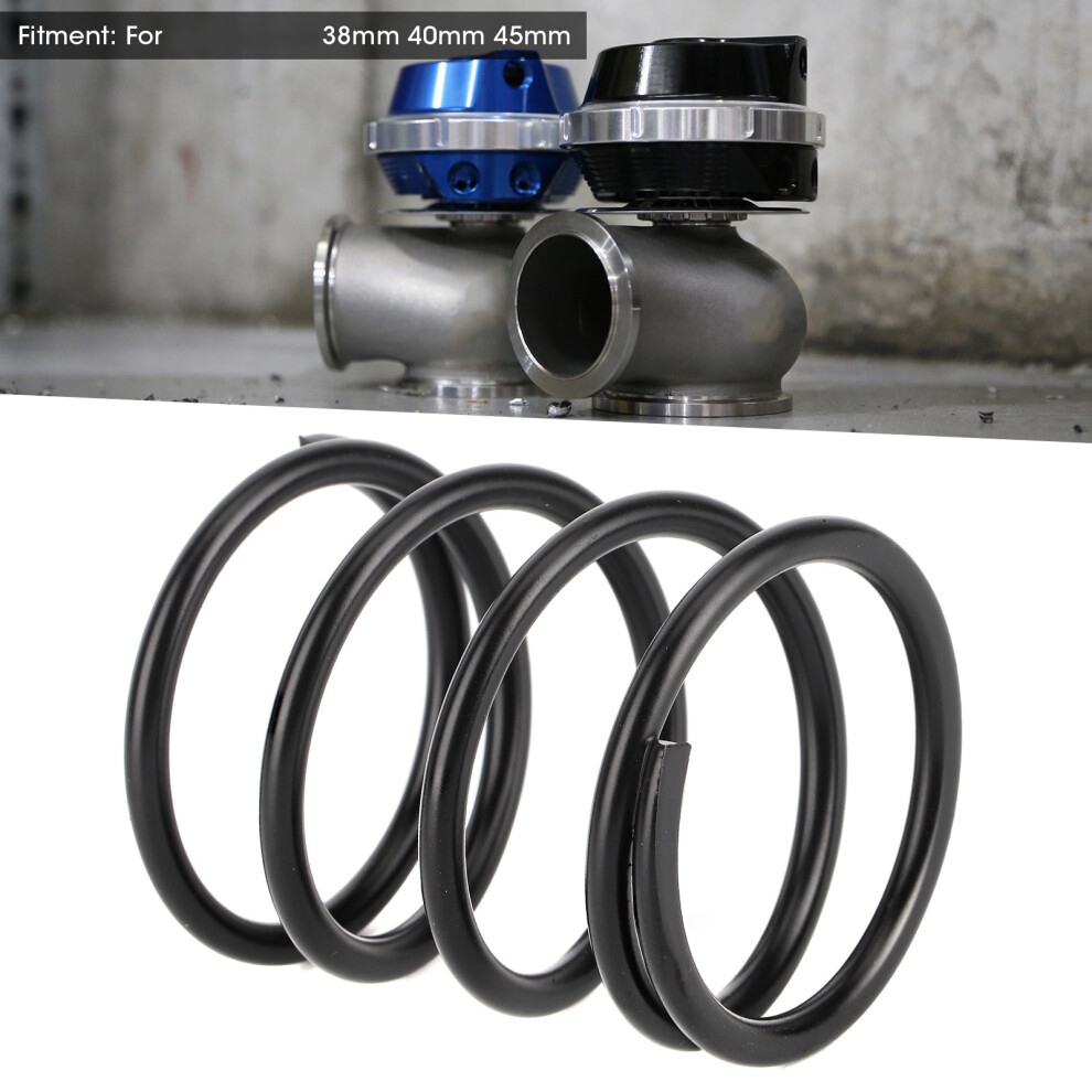 Durable 7Psi 38Mm 40Mm 45Mm Wastegate Spring Carbon Steel Build Black 9471360183039