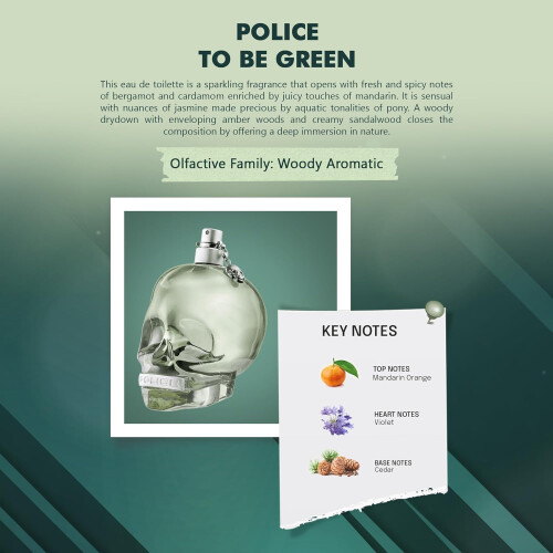 Police Police To Be Green 125ml EDT Spray 2