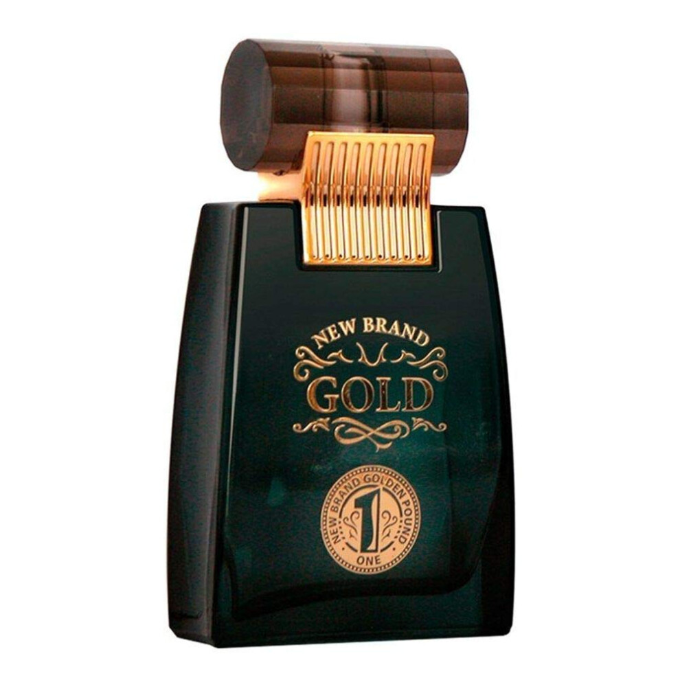 New Brand Gold By Perfumes 100Ml Eau De Toilette Spray