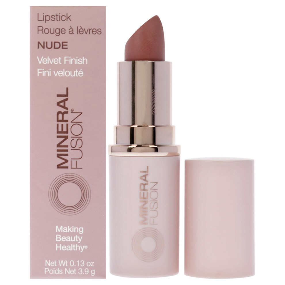 Mineral Fusion Velvet Finish Lipstick - Nude For Women - 0.13 Oz Lipstick