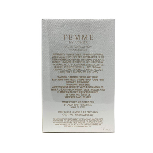 Usher Femme EDP Spray för kvinnor 3,4 oz 1