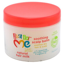 Just For Me Hair Milk Soothing Scalp Balm Jar, 6 Ounce
