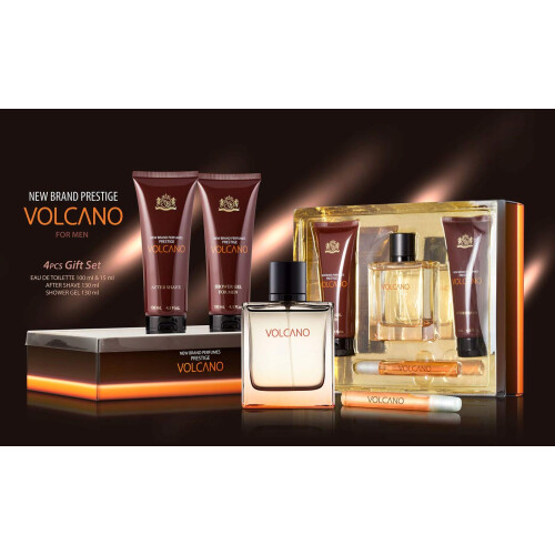 New Brand Men's Volcano Gift Set Fragrances 2