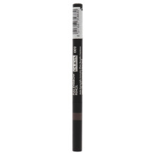Creion pentru sprâncene cu cremă și perie 2-în-1, Pupa, Full, Fără parabeni, Definitor, Cu două capete, 002, Maro, 0.2 g