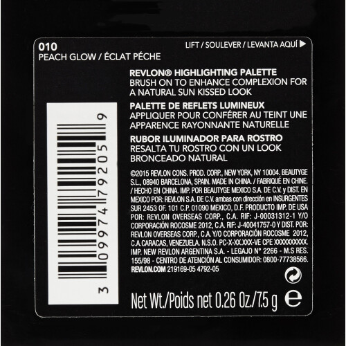 Revlon Revlon Highlighter-Palette, Peach Glow, 0,26 Unzen 2