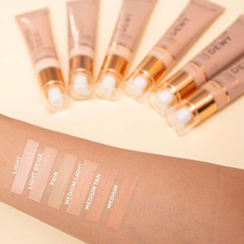 Makeup Revolution, Superdewy, Tinted Moisturiser, Fair, 55ml 2